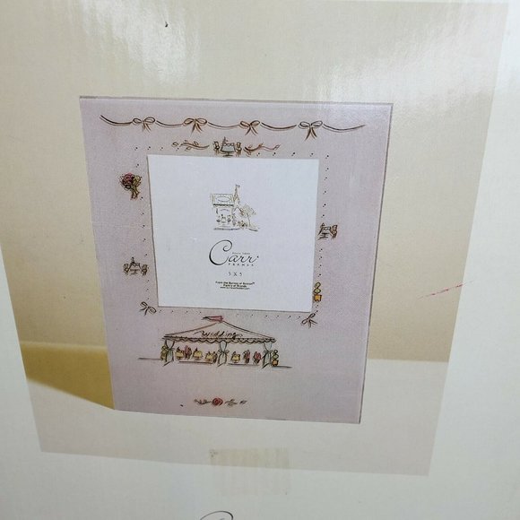 Carr Frames 5x5 Parisienne Glass Our Wedding Picture Frame - Picture 4 of 7